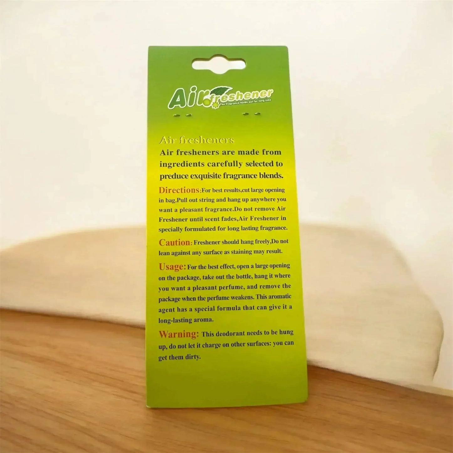 Coconut – Pine Tree Car Hanging Air Freshener Card MotorMist