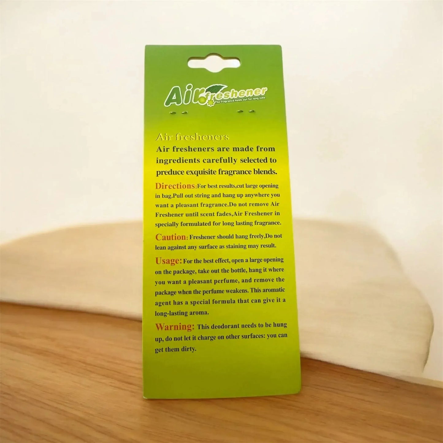 new car - Pine Tree Car Hanging Air Freshener Card MotorMist