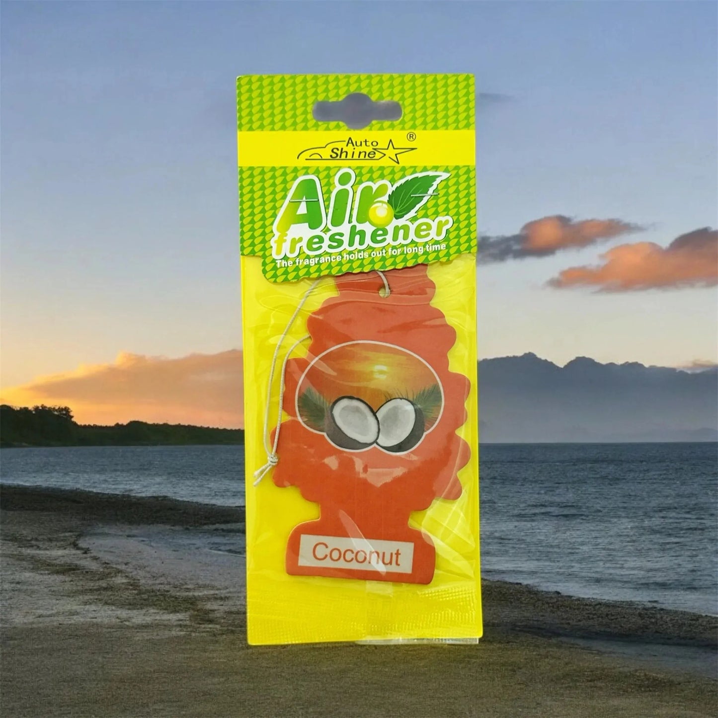 Coconut – Pine Tree Car Hanging Air Freshener Card MotorMist