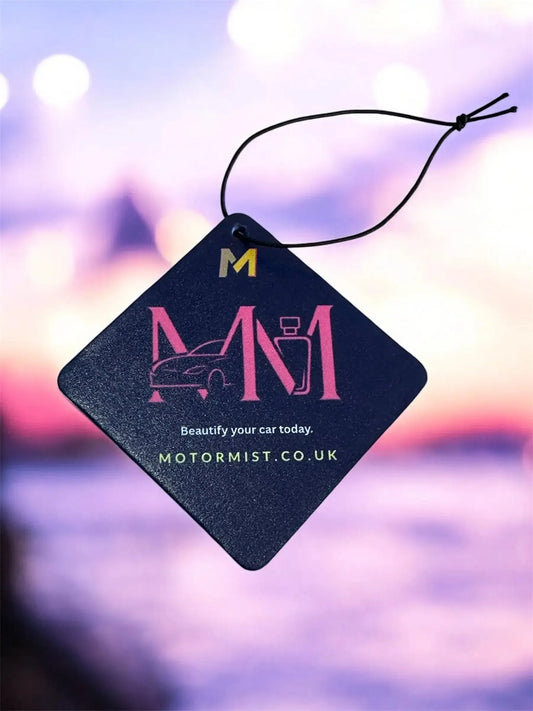 MotorMist Signature Hanging Scent Card - Long lasting MotorMist - Ride With Beauty