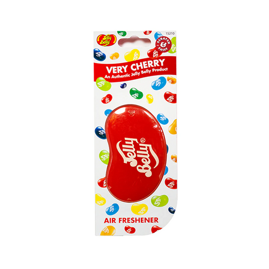 Lilly Belly Very Cherry air freshener packaging on a white background