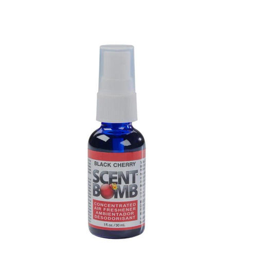 Black Cherry Scent Bomb 30ml Sweet Long Lasting Car Spray Rich Fruity Air Freshener Eliminates Odours
