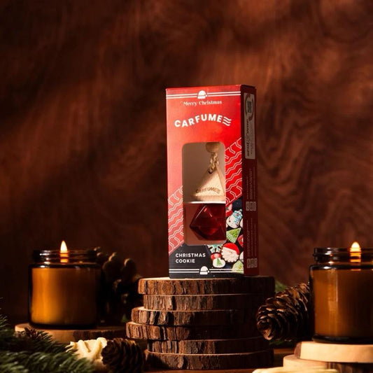 Carfume Christmas Cookie Limited Edition Hanging Car Diffuser