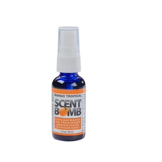 Mango Tropical Scent Bomb 30ml Fruity Car Spray Exotic Air Freshener Sweet Juicy Mango Fragrance for Cars Homes & Offices