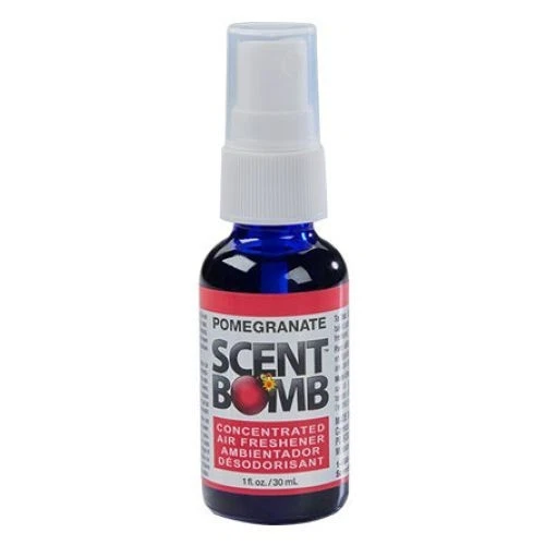 Scent Bomb Pomegranate Car Air Freshener - 100% Pure Oil Spray - Long Lasting Exotic Fruit Scent