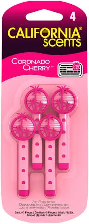 California Scents Vent Stick 4-Pack – Coronado Cherry