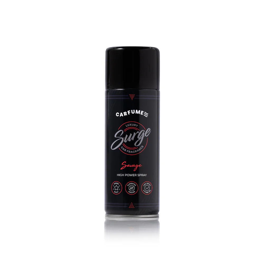 Savage Carfume Surge Spray 400ml Eliminates Odours