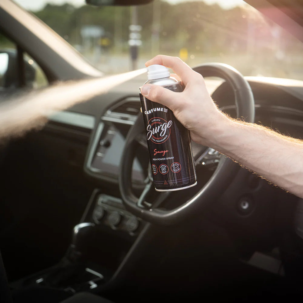 Savage Carfume Surge Spray 400ml Eliminates Odours