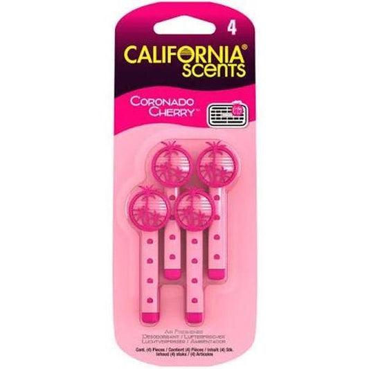 California Scents Vent Stick 4-Pack – Coronado Cherry
