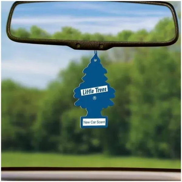 New Car - Pine Tree Car Air Freshener Card