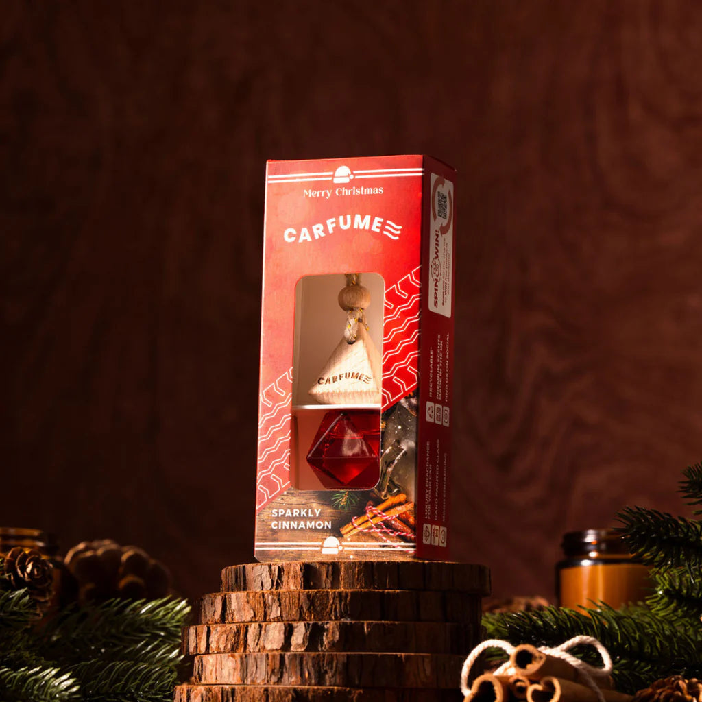 Carfume Hanging Diffuser - Limited Edition Sparkly Cinnamon