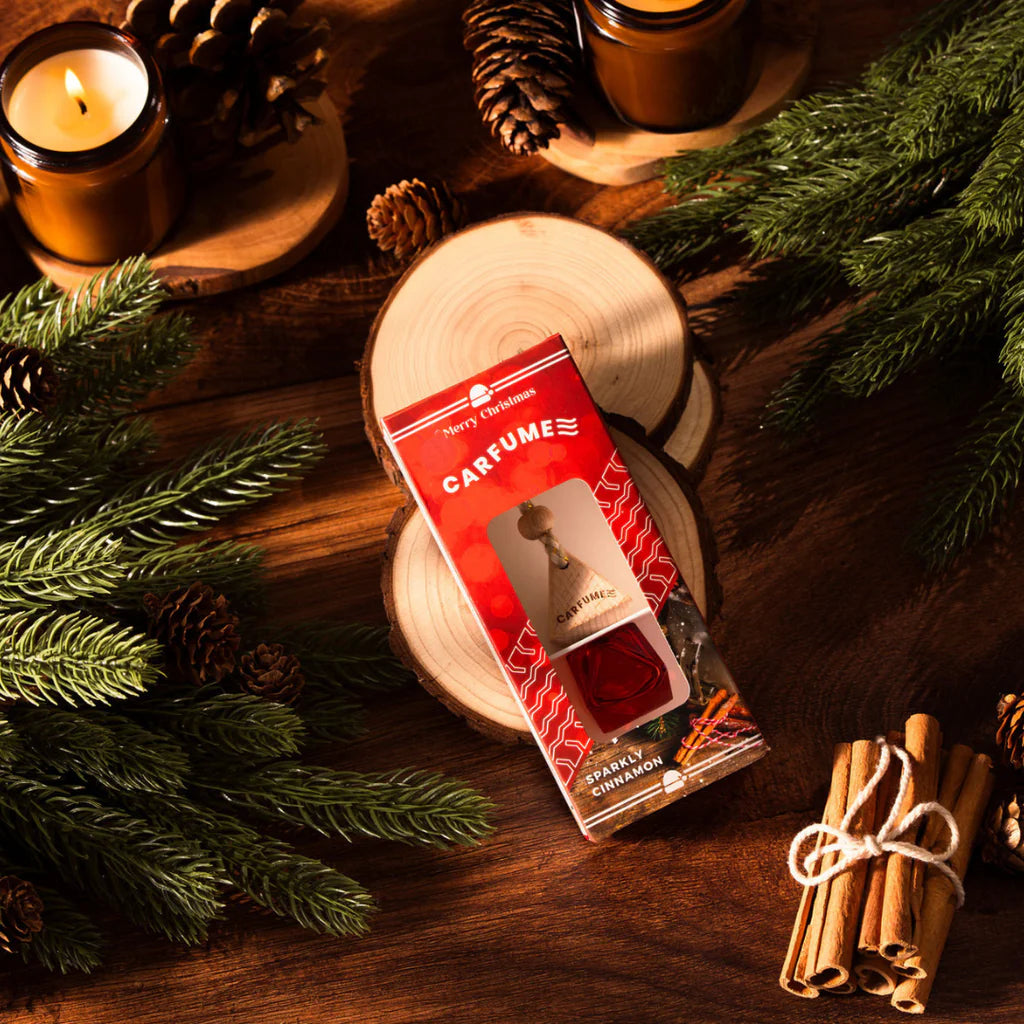Carfume Hanging Diffuser - Limited Edition Sparkly Cinnamon