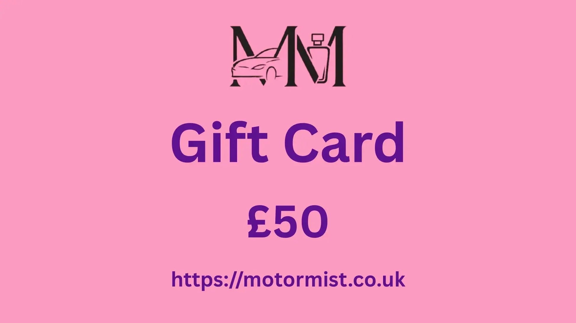 MotorMist Gift Card MotorMist