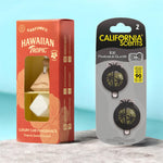 Hawaiian Tropic x California Scents Ice – Car Air Freshener Bundle 🌴❄️
