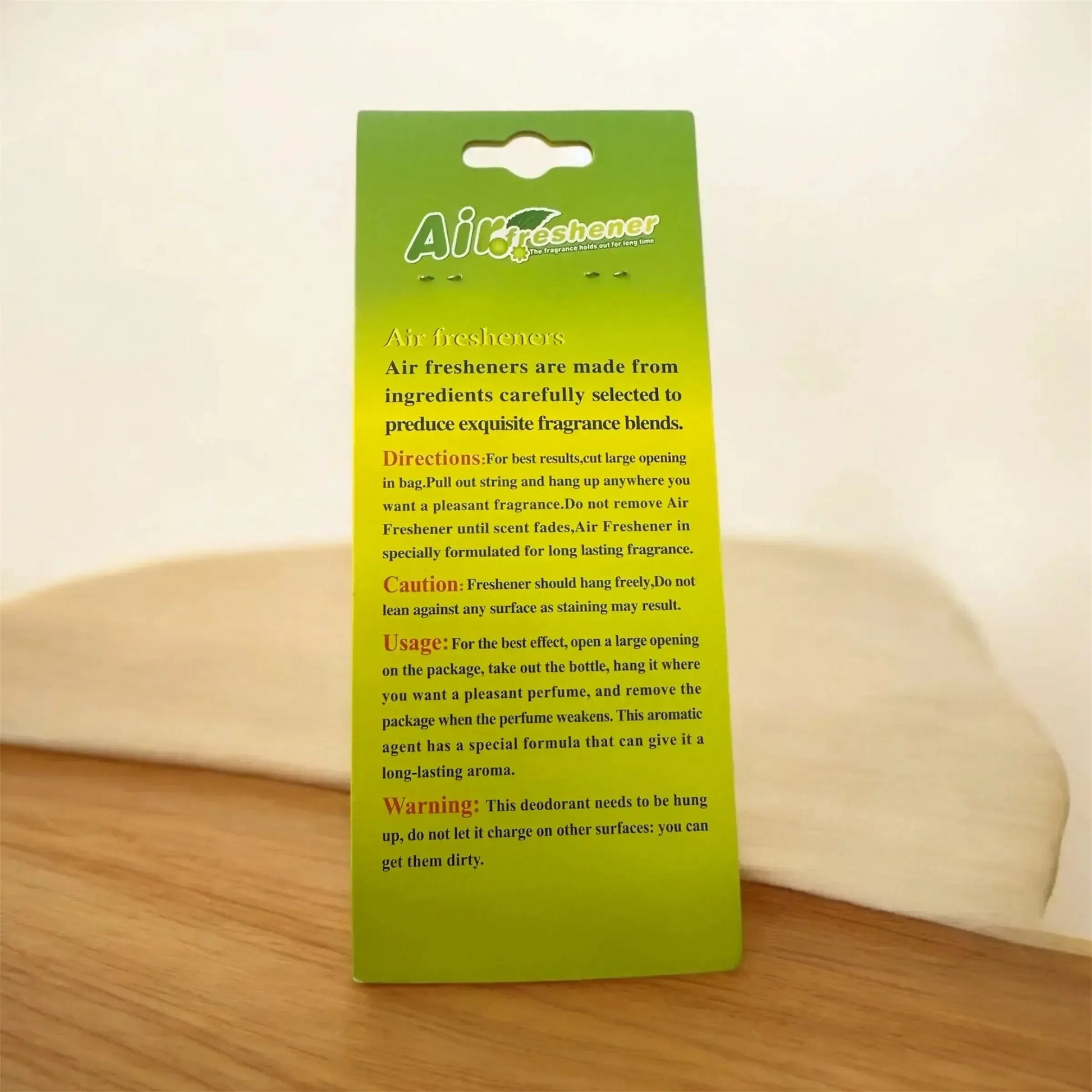 new car - Pine Tree Car Hanging Air Freshener Card MotorMist