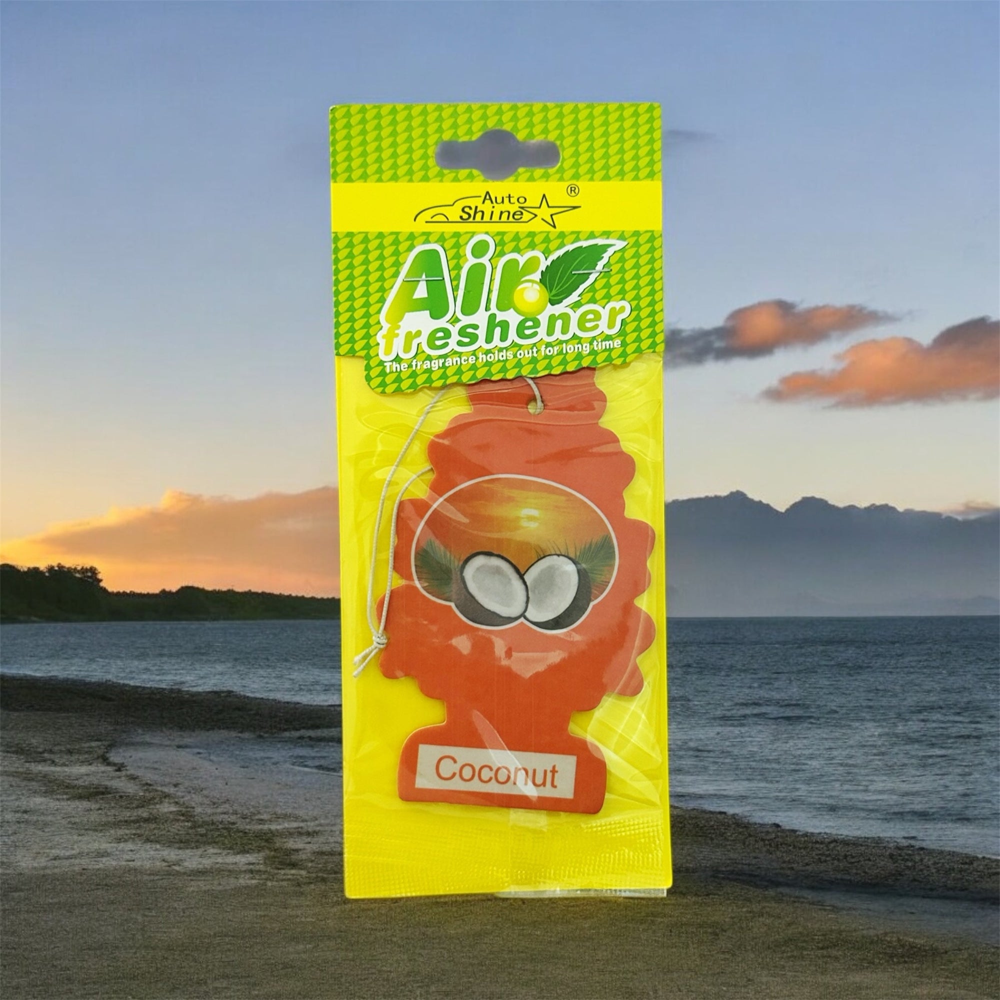 Coconut – Pine Tree Car Hanging Air Freshener Card MotorMist