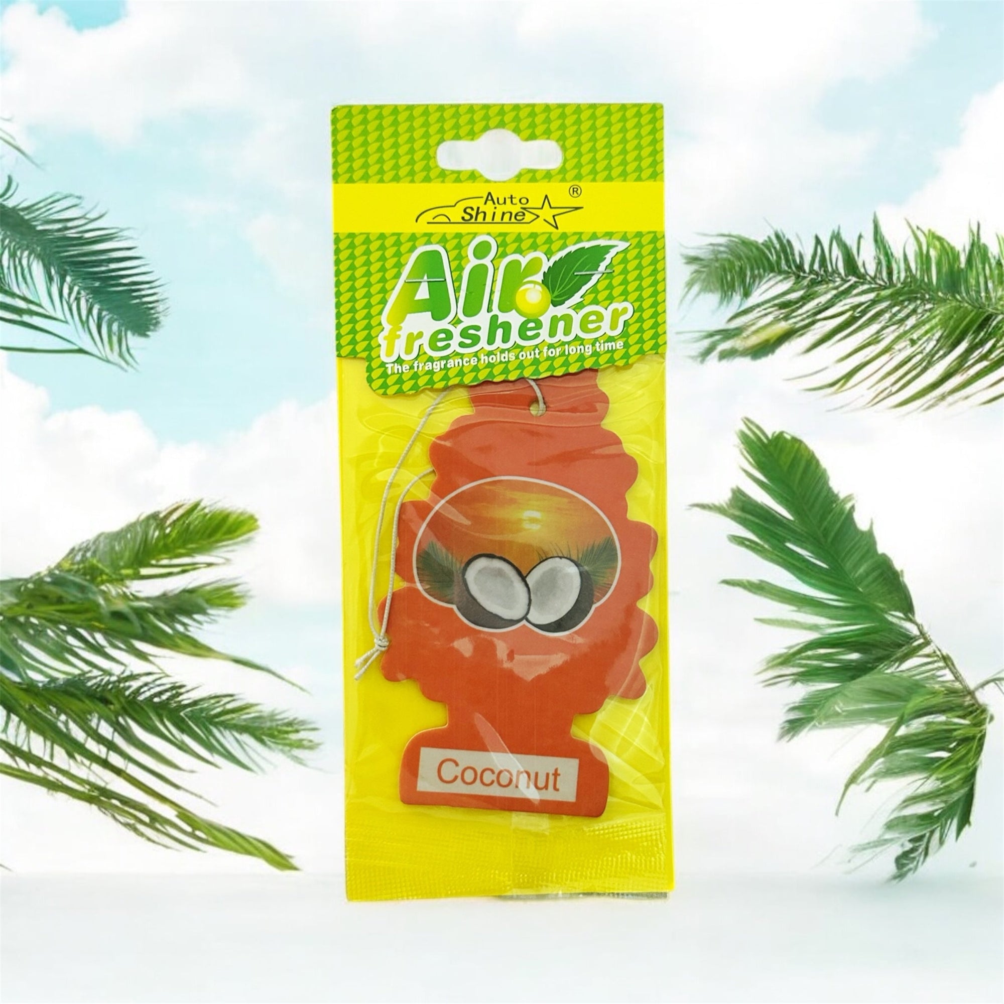 Coconut – Pine Tree Car Hanging Air Freshener Card MotorMist