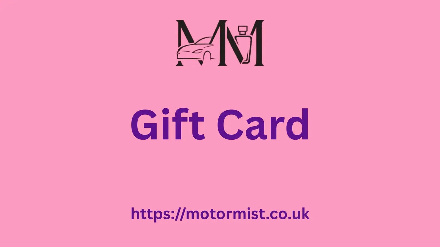Motormist gift card picture
