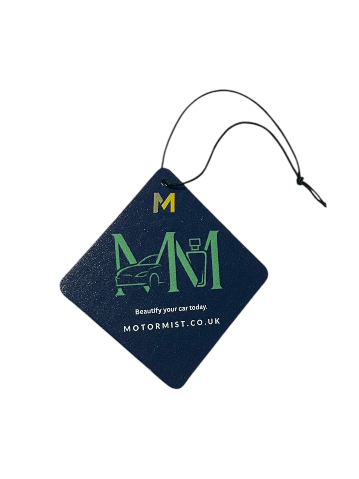 MotorMist Signature Hanging Scent Card - green side
