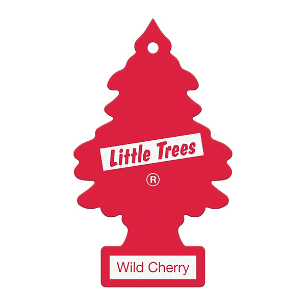 Wild Cherry - Little Trees Pine Tree Car Air Freshener Card