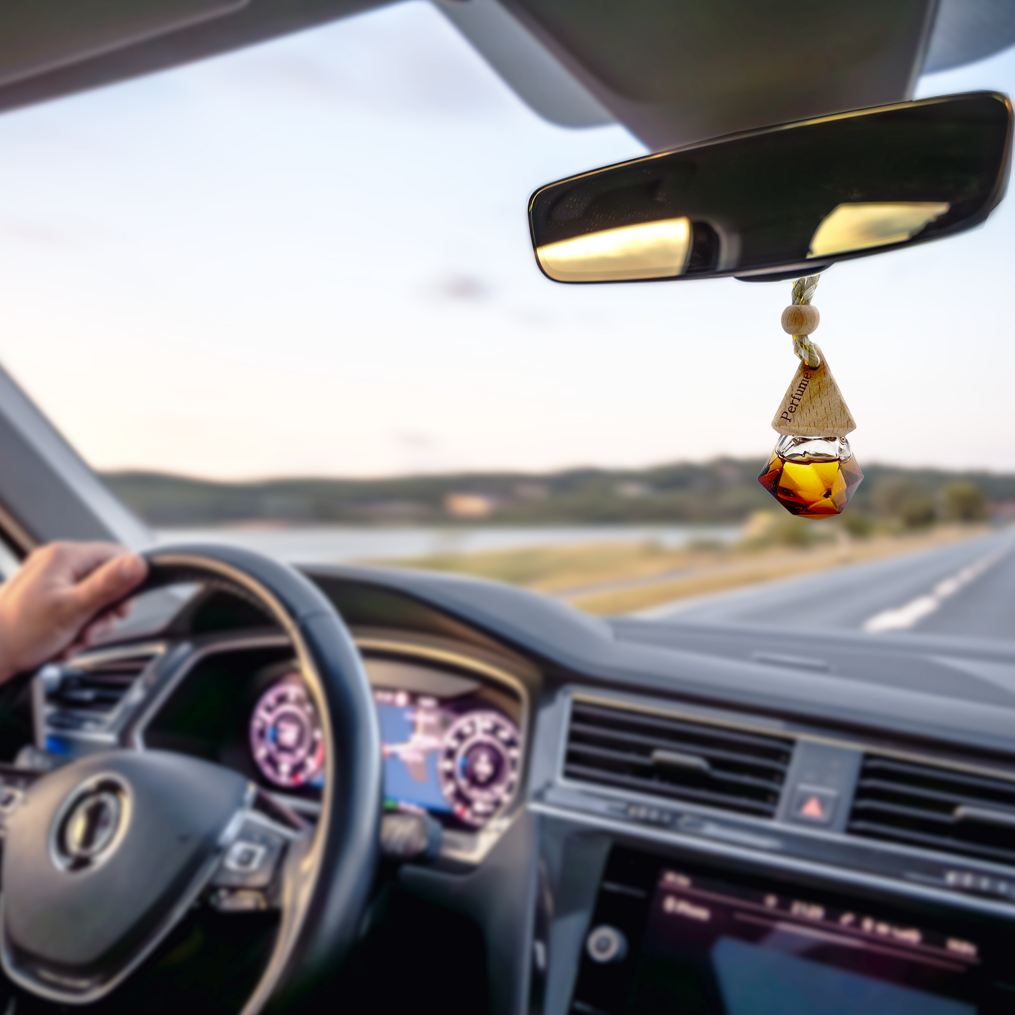 Christmas Cookie Car Air Freshener - Hanging Diffuser for Auto & Home