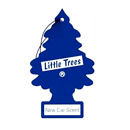New Car - Pine Tree Car Air Freshener Card
