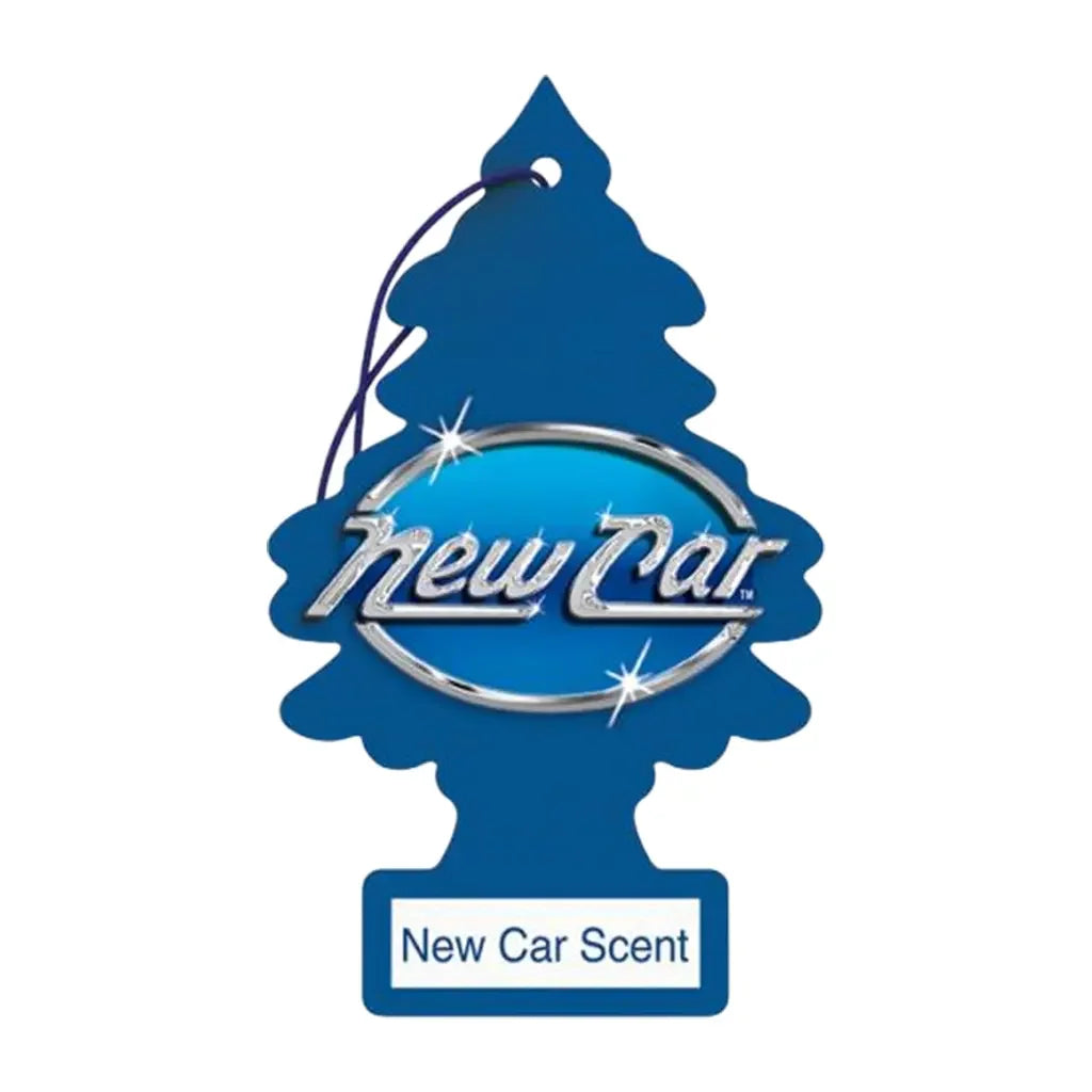 New Car - Pine Tree Car Air Freshener Card