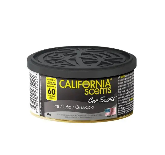 California Scents ICE Car & Home Air Freshener | Cool Cologne Scent
